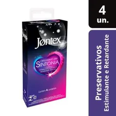 Preservativo Jontex, Pacote com 4 un | R$13