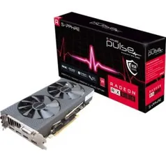 PLACA DE VÍDEO SAPPHIRE RADEON RX 580 PULSE 8GB 11265-05-20G 256BIT GDDR5 por R$ 1121