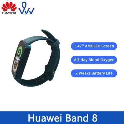 Huawei-bracelet Connecté Band 8, Avec Écran Amoled 2023, Capteur D'activité 