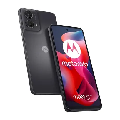 Foto do produto Smartphone Motorola Moto G24 256GB 4GB Cinza