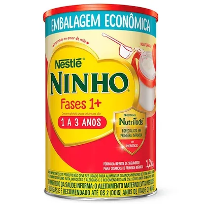 Fórmula Infantil Ninho Fases 1+ Lata - 1,2kg