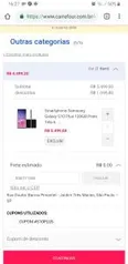 Smartphone Samsung Galaxy S10 Plus 128GB Preto Tela 6.4" Câmera Tripla 16MP Selfie 10MP Dual Chip Android 9.0 R$4399