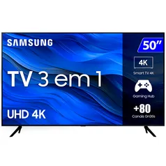 Smart TV Samsung Pur Color 50 4K Wi-Fi Tizen HDR 10+ UN50CU7700GXZD