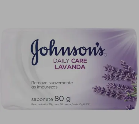 [Rec. 10 unid.] Sabonete Barra Lavanda, Johnson'S, Lavanda, 80G