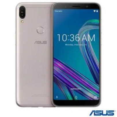 ZenFone Max Pro M1 Asus, com Tela de 6", 4G, 64 GB Prata ou preto