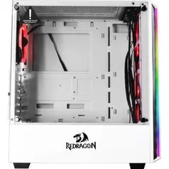 Gabinete Gamer Redragon Grapple, Mid Tower, Vidro Temperado | R$ 269