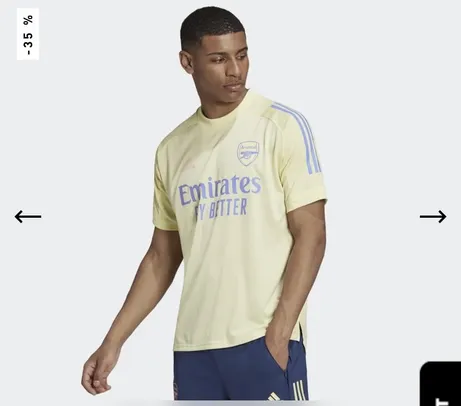 Camisa Treino Arsenal TAM P ao G | R$100