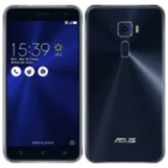 Smartphone Asus Zenfone 3 ZE552KL-1A037BR, Octa Core Android 6, Tela 5,5´ 64GB, 16MP, 4G, Dual Chip, Desbloqueado - Preto Safira