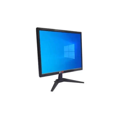 Monitor Prizi Slim 17" 4:3 IPS LED Preto HDMI e VGA - PZ001