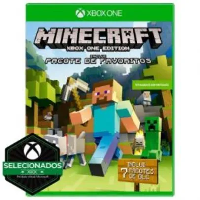 Jogo Minecraft: Edição Favorite Packs para Xbox One (XONE) - Microsoft