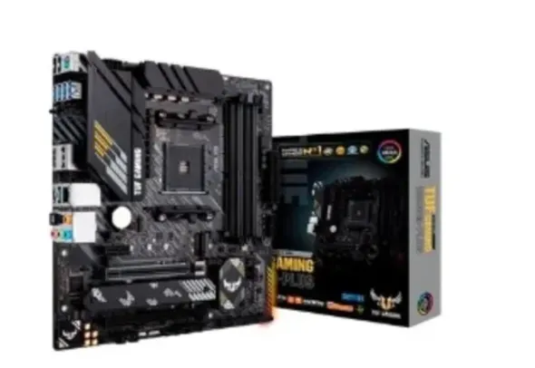 [Com Cashback R$ 647] Placa Mãe Asus TUF Gaming B550M-Plus, AMD AM4, mATX, DDR4