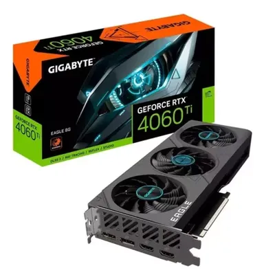 [C.Santander]Placa De Vídeo Rtx 4060 Ti Eagle Gigabyte Nvidia Geforce, 8