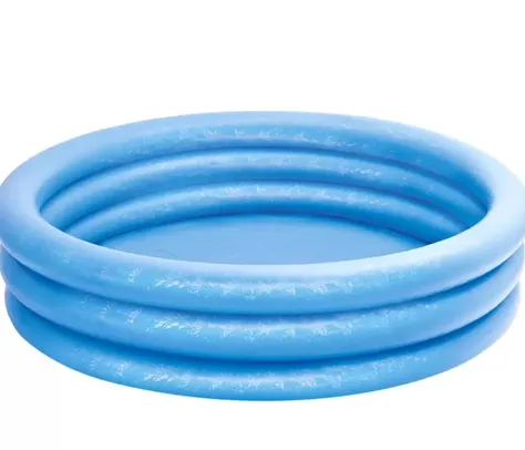 Piscina Infantil Inflável Intex 481L - Redonda Azul Cristal