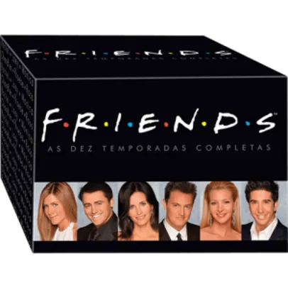 [Submarino] Coleção Friends - As Dez Temporadas Completas (40 DVDs) por R$ 88