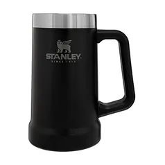 Caneca Stanley Adventure Big Grip preto fosco, 680 g / 0,7L