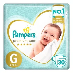 Fralda Pampers Premium Care G - 90 Unidades