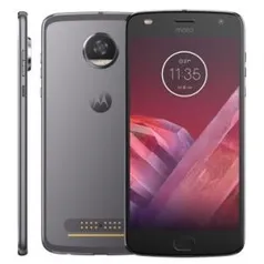 Moto Z² Play Dual Chip, 4G,Tela 5.5, Câmera 12MP + Frontal 5MP Com Flash, Octa Core, 64GB, 4GB RAM - R$ 1455