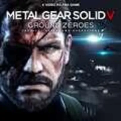 [Live Gold] METAL GEAR SOLID V: GROUND ZEROES [XBox] | R$ 6