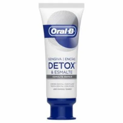 Creme Dental Oral-B Gengiva Detox & Esmalte 102g | R$13