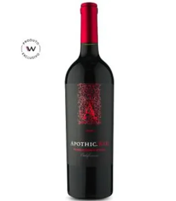 Vinho Apothic Red 2016 R$70 (R$60 sócio Wine)