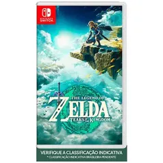 Jogo The Legend of Zelda: Tears of The Kingdom - Nintendo Switch, Mídia física 