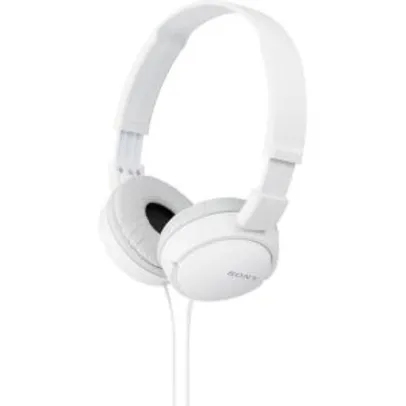 Fone de Ouvido Sony P2 Branco MDR-ZX110 - R$ 51,20