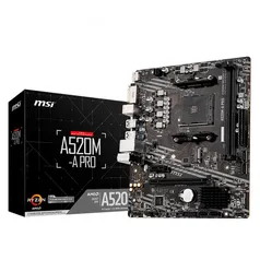 [APP] Placa Mãe MSI A520M-A PRO, AMD AM4, mATX, DDR4