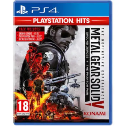 METAL GEAR SOLID V: THE DEFINITIVE EXPERIENCE - PS4 - R$28
