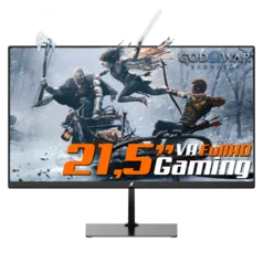 Monitor Gamer SuperFrame View, 21,5 Pol, Full HD, 75Hz, Painel VA, HDMI/VGA, SF22H2F