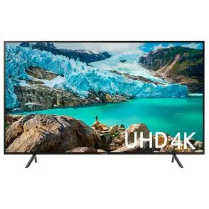 Smart TV Samsung 50 Polegadas UHD 4K RU7100 com Bluetooth - Preta
