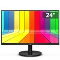 Monitor 24 LED, Widescreen, 75Hz, 2ms, FullHD+ 1920x1080, HDMI, VGA, VESA, Ajuste de inclinação - 3green M240WHD 