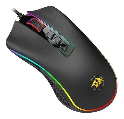 (APP+Primeira Compra) Mouse Gamer Redragon Chroma Cobra M711 | R$101