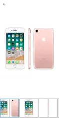 iPhone 7 Apple 32GB Ouro Rosa 4G Tela 4.7” Retina | R$2.384