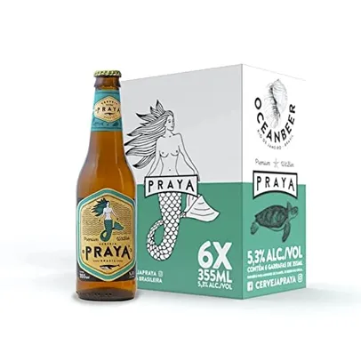 Pack 6 Cervejas Praya Witbier 355ml