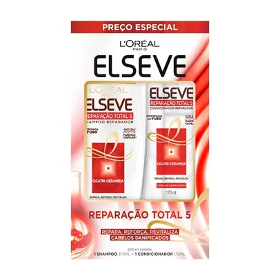 Elseve Reparação Total 5 Shampoo 375ml + Condicionador 170ml