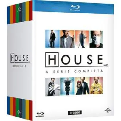 Blu-Ray - House M. D. - A Série Completa (39 Discos) - R$300