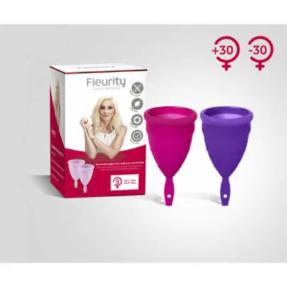 Kit Coletor Menstrual - Fleurity - R$90