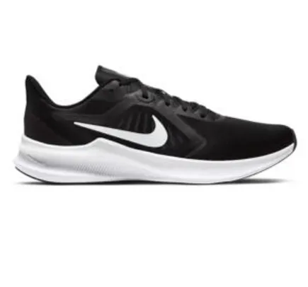 Tênis Nike Downshifter 10 Masculino - Preto e Branco | R$200