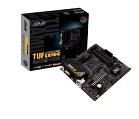 Placa Mãe Asus TUF GAMING A520M-PLUS II, AMD AM4, mATX, DDR4 