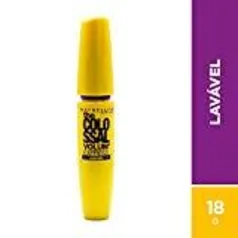 Máscara de Cílios, Maybelline The Colossal Lavável Volum' Expess, Preto | R$ 27