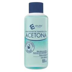 Removedor De Esmalte Com Acetona Ever Care 100ml | R$ 0,82