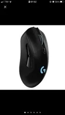 Mouse Sem Fio Gamer Logitech G703 Hero 16k Lightspeed, Recarregável, RGB Lightsync, 6 Botões, 16000 DPI - 910-005639