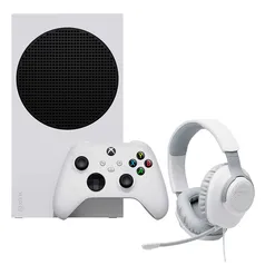 Xbox Series S 500GB Branco + Headset Gamer JBL Quantum Q100 Branco