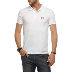 [Americanas]Polo Ecko Piquet Lisa - Branco por R$ 50