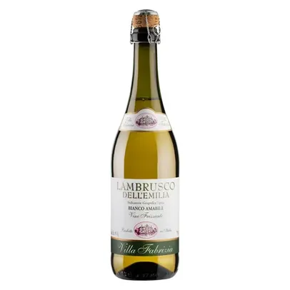 Vinho branco suave Lambrusco Villa Fabrizia Amabile 750 ml