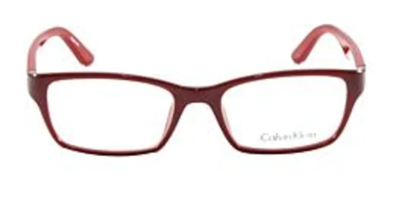 [5% de AME] Óculos de Grau Calvin Klein CK5825 Vermelho | R$287