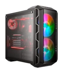 Gabinete Gamer Cooler Master Mastercase H500 ARGB, Mid Tower, Black, | R$ 850