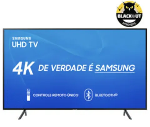Smart TV 4K Samsung LED 75", HDMI, Wifi, USB, Bluetooth® - 75RU7100