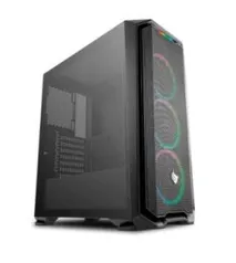 GABINETE GAMER PICHAU GADIT X LATERAL VIDRO TEMP, PGG-X01