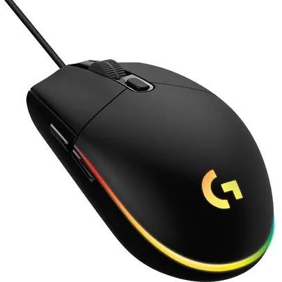 [BanQi R$ 74,94] Mouse Gamer Logitech G203 Lightsync 